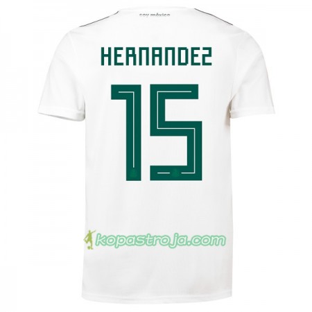 Billiga Fotbollströjor Mexiko Hernandez 15 VM 2018 Borta tröja